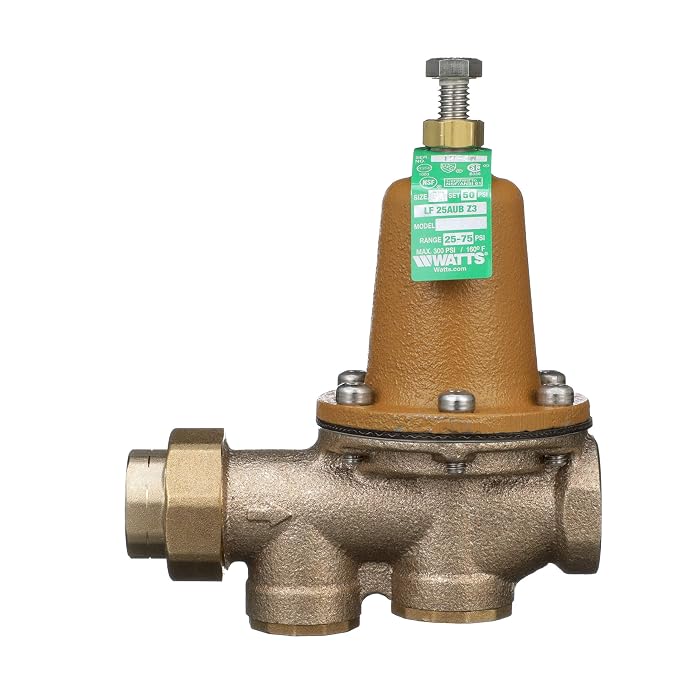 Watts LF25AUB-Z3 bell-shaped brass pressure reducing valve
