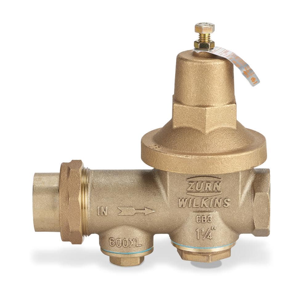 Zurn Wilkins 600XL bell-shaped brass pressure reducing valve